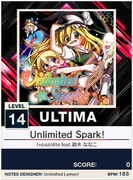 【譜面確認用】 Unlimited Spark! ULTIMA 【チュウニズムNEW外部出力】