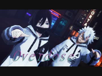 【鬼滅のMMD】蛇と風でOverdose【伊黒小芭内・不死川実弥】