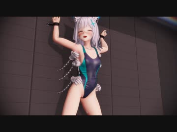 【MMDブルアカ】シロコくすぐり拷問地獄【SEなし】