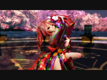 【MMD】【230127】疑心暗鬼 Tda式 重音テト kimono Japan style【sdPBR430】【998】