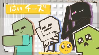 【手描きマイクラ】チーズ【Minecraft】