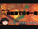 ゆるーく行く自転車で日本一周　part29 ［201日目～205日目］
