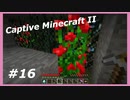 【Minecraft】 #16 謎の葉っぱとバラの空間 【Captive Minecraft II】