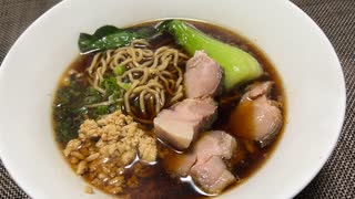 【リテイク料理祭2023】製麺リテイク！ 上州地粉製麺 + 鳥椎茸ダシラーメン