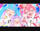 プリキュアバトンタッチ映像　ラブリー ⇒ スカイ