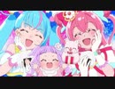プリキュアバトンタッチ映像　ラブリー ⇒ スカイ(TV.ver)