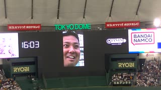 ジャイアンツファンフェスタの人気者 今村信貴 クイズに登場