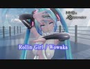 MMDカメラ配布あり】【MMDxblender】胸をね、揺らしたかったんです。。。Rollin Girl