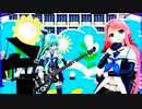 MMD、ルカ、ミク、山風、江風、計4人、で、デビルじゃないもん・再製作版