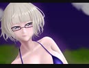横寝水着モレー 後半　厚塗り イラストメイキング
