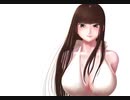 水着の女の子03　厚塗り イラストメイキング
