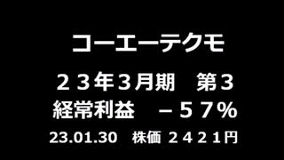 コエテク 決算短信23_3