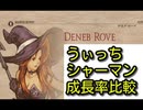 デネブのうぃっち、シャーマン　ステ比較　【タクティクスオウガリボーン】
