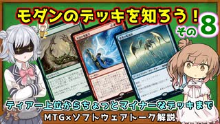 【MTG：モダン】ささら六花とモダンのデッキを学ぶ！その8（#32~34）【MTG×Cevio解説】