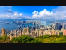 Hong Kong Cityscape High Viewpoint Of The Victoria Peak 4K Time Lapse 安孫子佳典