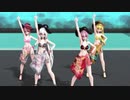【MMD】オツキミリサイタル【弱音ハク・巡音ルカ・重音テト・亞北ネル】