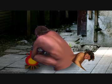 尻尾を振るタクヤさん