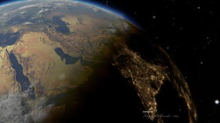 Blenderで「Earth」の作成のタイムラプス