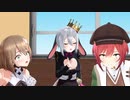【MMD】エアボ兄弟でEVERYBODY【あおぎり高校　栗駒こまる/山黒音玄/石狩あかり】