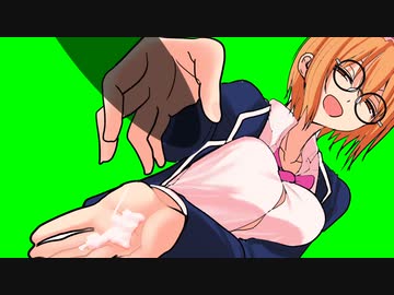 恵方巻で豆撒きするひなせ.jk