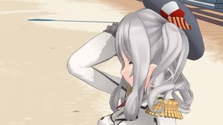 【MMDカメラ配布】マスターこちらっ！   つみ式　練巡鹿島【MMD艦これ】