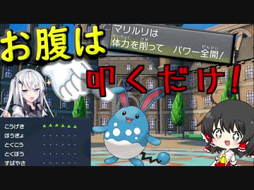 腹を叩くタイプのマリルリ「ポケモンsv」「ゆっくり実況」