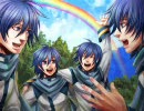 【KAITO】虹の彼方に--Over_the_Rainbow【４人合唱】