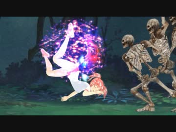 【R-18】骸骨などにしばかれまくる女の子【リョナ】