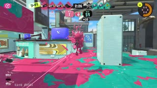 スプラ3　ガチマッチ　宇宙銃視点