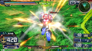 EXVS2XB　隣の姉ックス　特格タックル回　起き攻めからオバヒコンボと有能