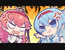 【手描き】英語で口喧嘩するみこめっとに正論を放つそらちゃん【ときのそら/さくらみこ/星街すいせい/アーニャ・メルフィッサ/ホロライブ切り抜き】【切り抜き漫画】