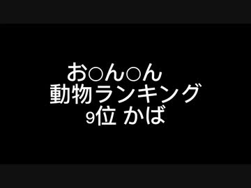 お○ん○ん　大きさ動物ランキング9位 かば