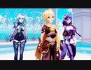 雷電将軍・エウルア・空でECHO【MMD】【原神MMD】