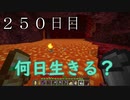 【２５０日目の７回目】ワンブロックの世界をハードコアで生き残れ！