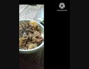 牛丼にいそ松葉意外といける何人分あるか数えて11,12,13,牛丼違った14