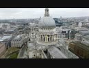 Aerial View Of St Paul's Cathedral Near Paternoster Square In London, United Kingdom　細川康孝