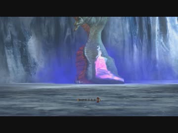 【MH3G HD】ギギネブラ拘束攻撃　三人称視点（ボイス９）