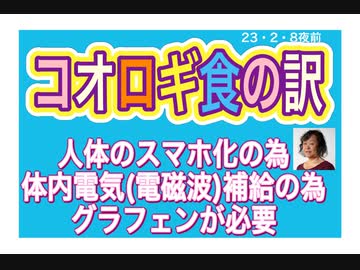 23/2/8夜前　知らないうちに加工食品に入れられるね。きっとね！