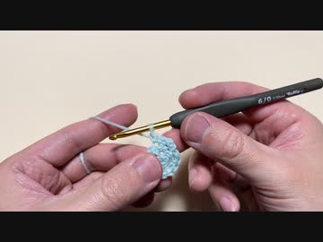 7.すじ編みの減目で目数を増やす