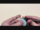 8.すじ編みの細編み3目一度