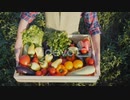 細川康孝　The Farmer Is Holding A Wooden Box With A Set Of Various