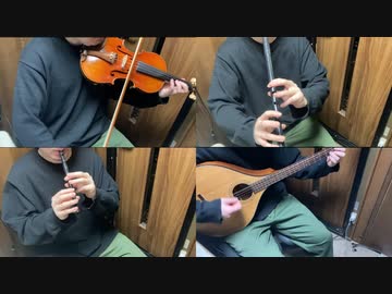 ブルーアーカイブ「Koi is love」をアイリッシュ楽器等で演奏してみた。