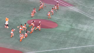 ジャイアンツヴィーナス 試合前ダンスを披露 2022年6月2日