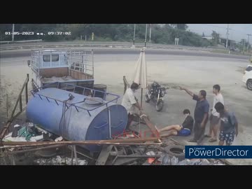 ホモと現場猫と見る　労働災害まとめ20　衝撃映像　事故の瞬間