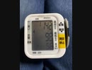 今日の血圧　142-98