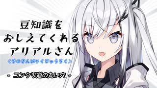 豆知識をおしえてくれるアリアルさん(316)【coefont劇場】