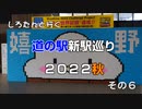 しろたんと行く　道の駅新駅巡り２０２２秋　その６