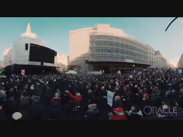 不良ワクチン薬害抗議デモが英国で発生