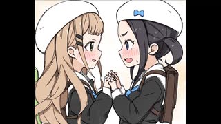 【ボイスコミック】満員電車で好きな子の面倒をみたらふ～ふになった【百合】