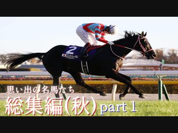 思い出の名馬たち『総集編(秋)』part1